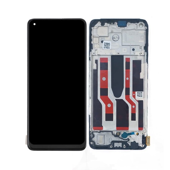 Touch+Display+Frame Oppo A96 5g Preto Touch+Display+Frame Oppo A96 5g Preto